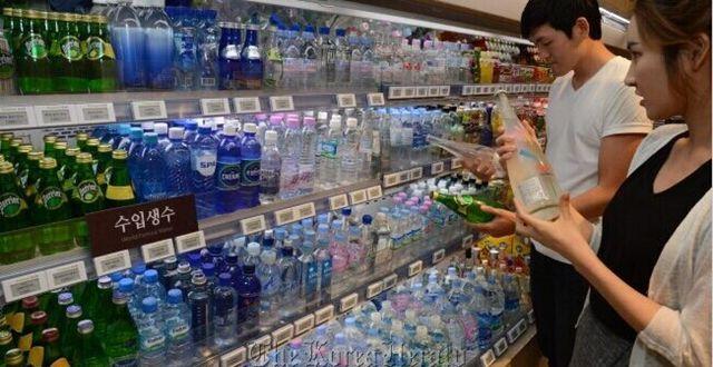 韩国人越发重视健康，不含糖碳酸水受捧