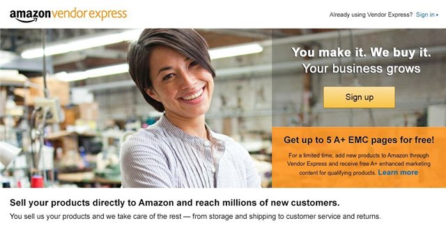 大卖受邀加入的Amazon  Vendor  Express?其他