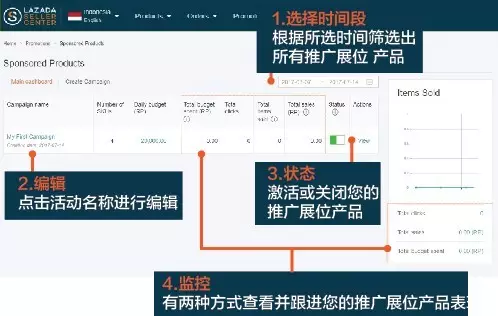Lazada推出全新付费广告“推广展位”，附Lazada推广展位创建步骤
