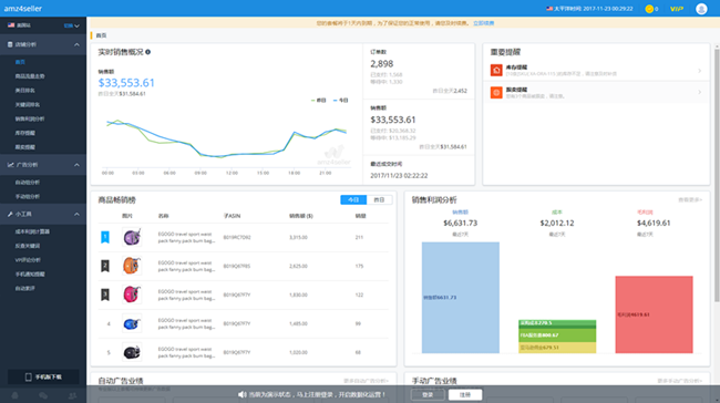 amz4seller亚马逊卖家工具:免费的多终端店铺管