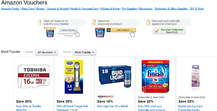 利用亚马逊最新自助营销工具Amazon Vouchers推进出售