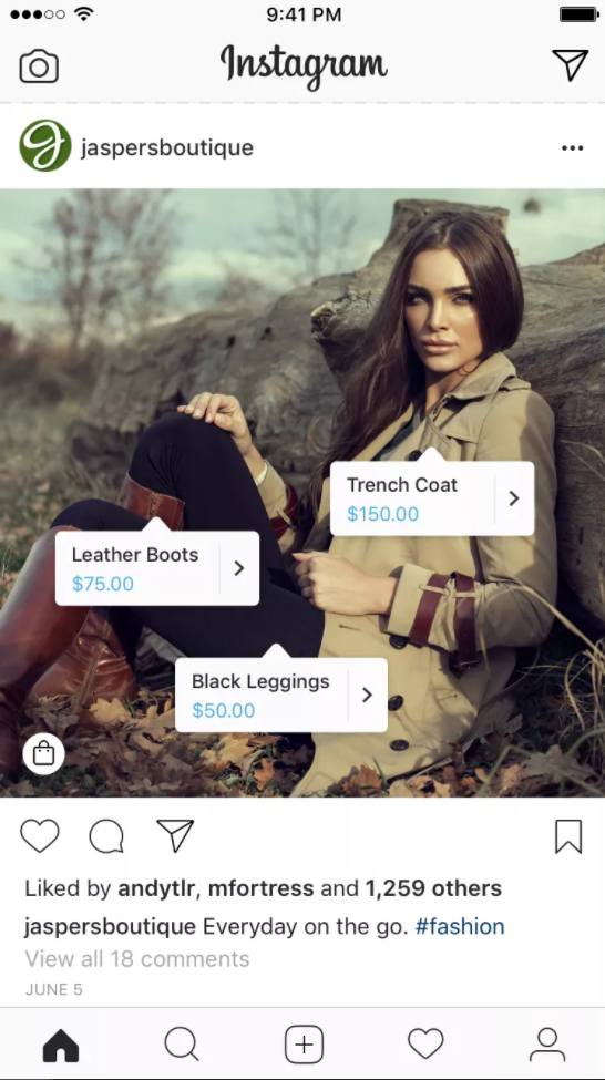 再分电商市场一杯羹：Instagram或推独立购物app