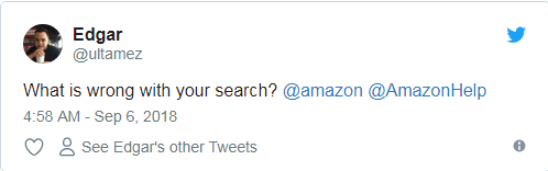亚马逊美国站出现搜索故障，产品搜索结果全不见了！