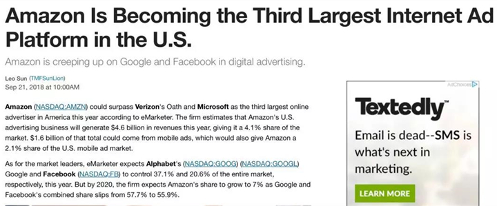 谷歌Adwords与亚马逊CPC广告对比哪个好？