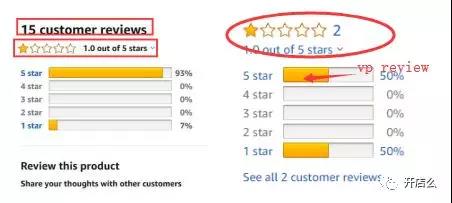 亚马逊Review分数算法调整，大量卖家review分数直逼1星