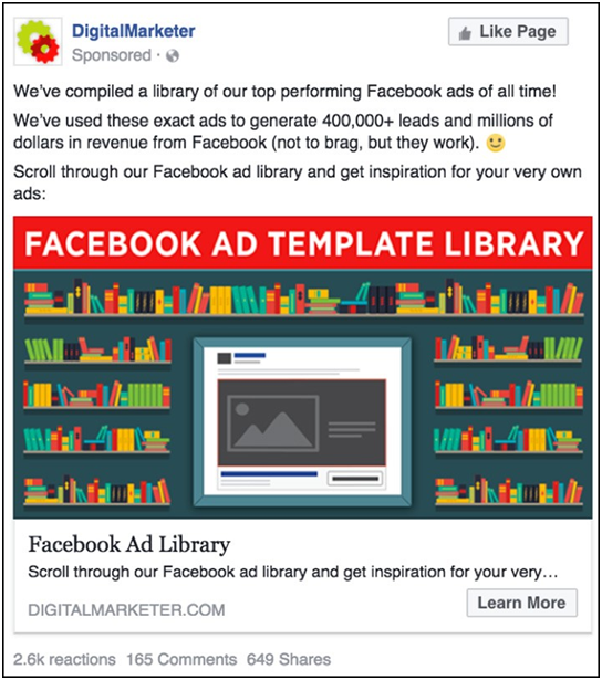 Facebook广告事例：怎样设计有用广告引流取得转化