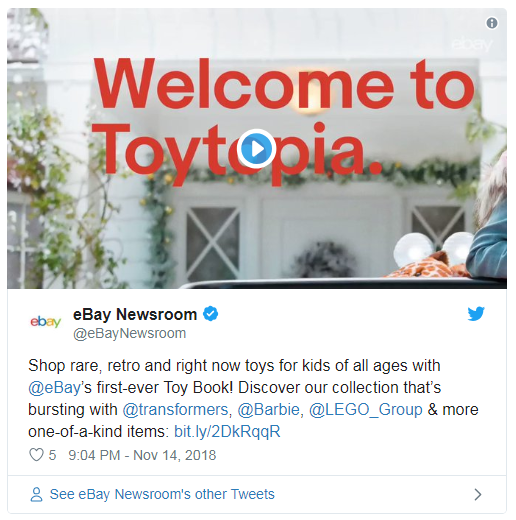 为抢占玩具反斗城遗留的市场空白，亚马逊和eBay都出了什么招？