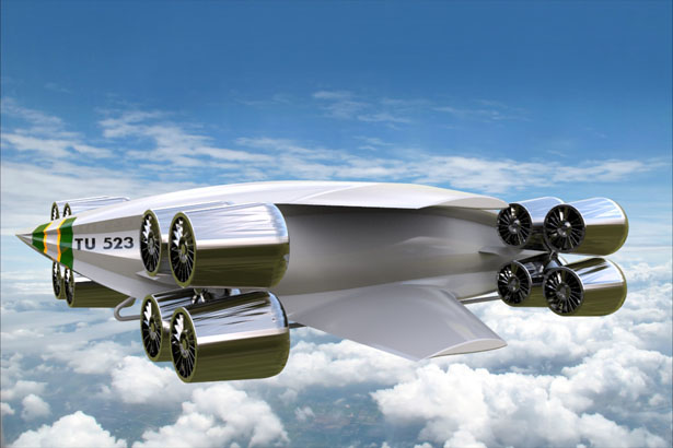 未来货运概念飞机混合动力电动垂直起降