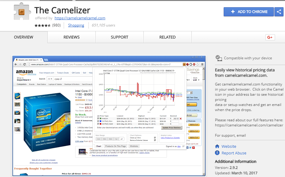 CamelCamelCamel好用吗?CamelCamelCamel使用方法&下载流程详解