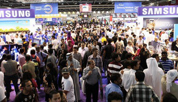 阿联酋：中东最大的电子购物展迎来潮水般的消费者