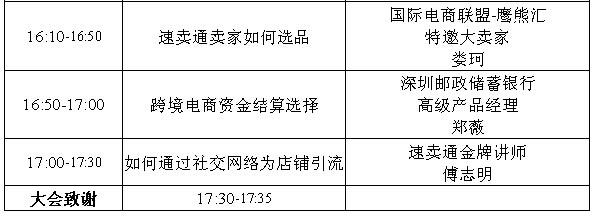中國(guó)郵政速遞物流打破低調(diào)，攜速賣通在深圳辦跨境電商大會(huì)