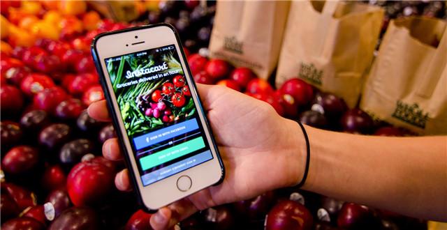 美国:杂货投递创业公司Instacart筹资2.2亿美元