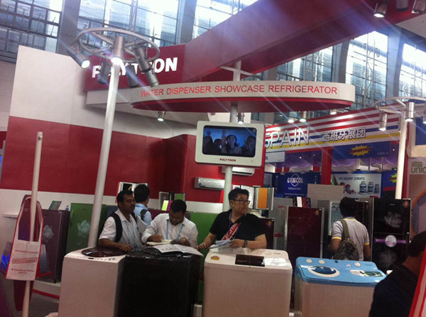 117届广交会现场报道④：国内外商家产品各有千秋，农用翻地机造型也卖萌