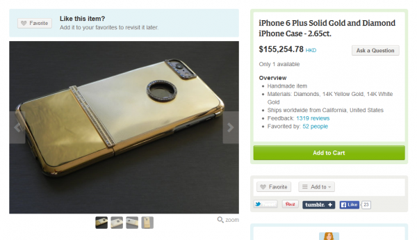 手工iPhone手机壳，土豪的世界我不懂