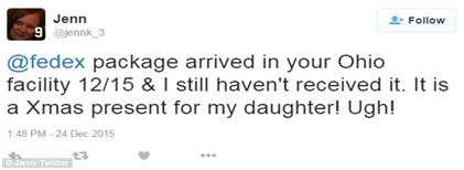外媒:联邦快递毁掉美国儿童圣诞季,引发家长吐槽