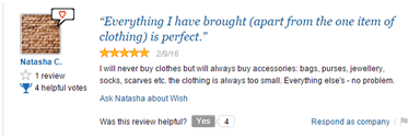 海外买家是这样评价移动电商Wish的！
