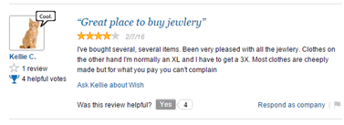 海外买家是这样评价移动电商Wish的！