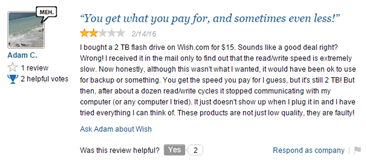 海外买家是这样评价移动电商Wish的！