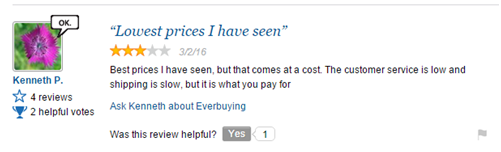 歪果仁眼里的中国独立站：海外买家是这么评价Everbuying的！