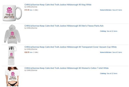 卖家出售“希尔斯堡惨案”商品引发不满，遭亚马逊下架