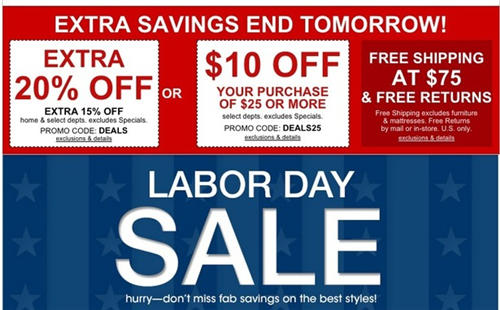 Macy's很久远，打折永不停？！