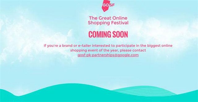 为鼓励网购，Jang Media与谷歌联手推出巴基斯坦最大网购节！