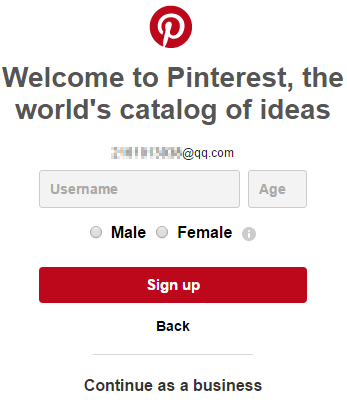 pinterest怎么注册