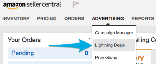 卖家要怎么加入亚马逊lightning deals