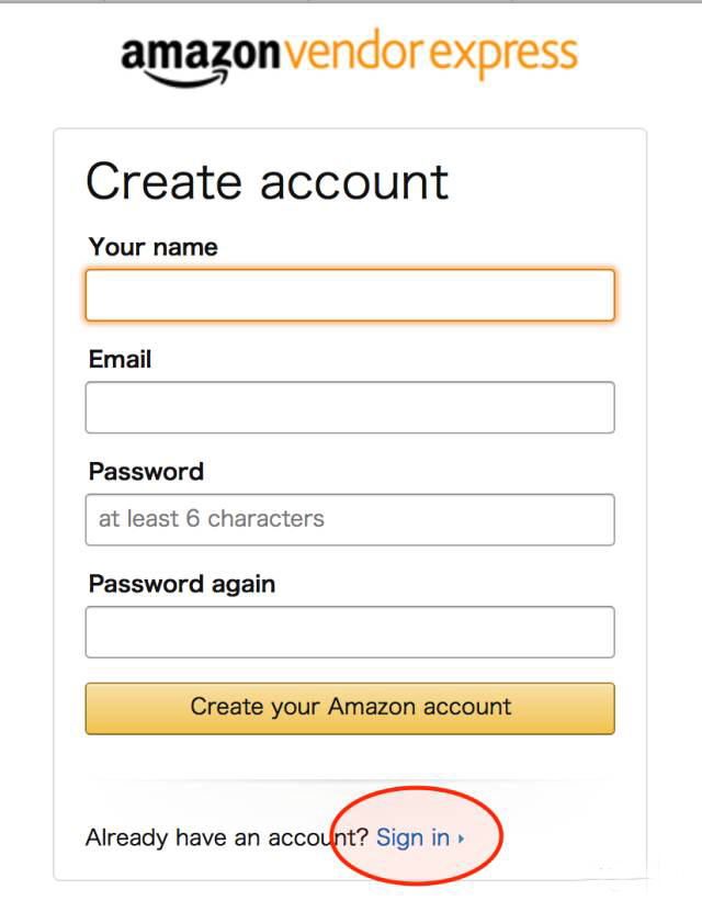 揭秘Amazon Vendor Express注册流程