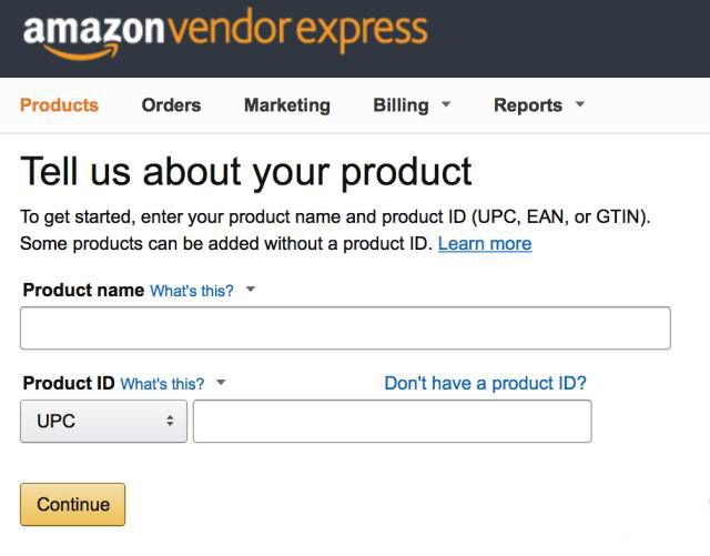 揭秘Amazon Vendor Express注册流程