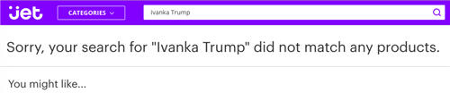 美国总统名字不再是卖点？Jet.com悄然下架特朗普的品牌产品