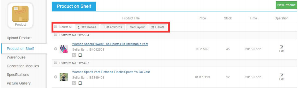 Kilimall商家后台（商品管理、订单管理、促销管理）如何操作？