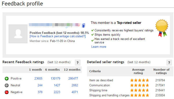 eBay美国站TOP10中国卖家名单出炉！都有谁？