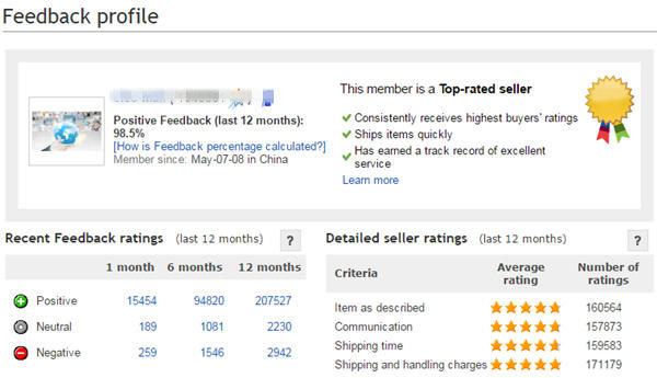 eBay美国站TOP10中国卖家名单出炉！都有谁？