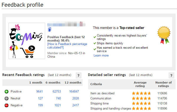 eBay美国站TOP10中国卖家名单出炉！都有谁？