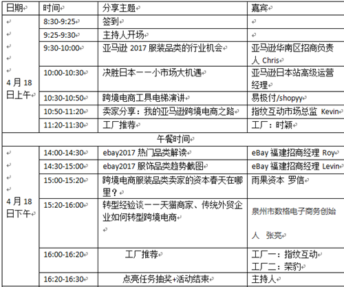 2017CCEE服装产业选品大会:明日开启,看看都有哪些跨境电商大咖来助阵!