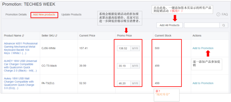 Lazada卖家如何使用促销工具参加促销活动？