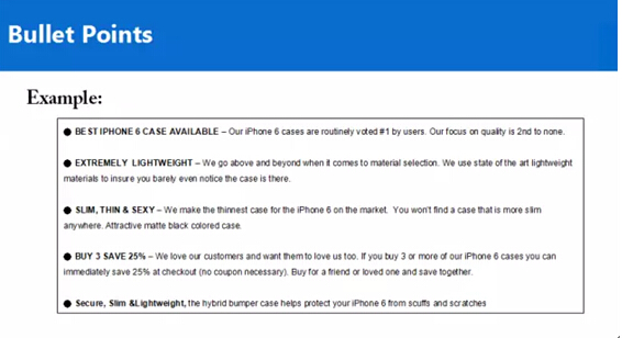 亚马逊Bullet Points 规则改变！字数大幅调降！
