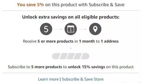 亚马逊Subscribe & Save计划操作详解