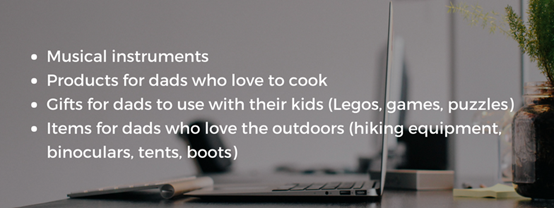 出口电商卖家如何做好父亲节选品？