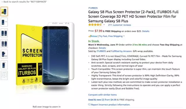 美亚品类爆款分析丨Galaxy S8 Plus 手机屏保护膜一周5次登榜，销量一夜暴涨！