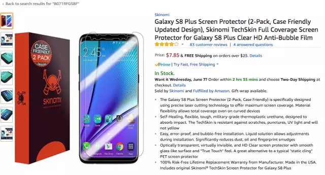 美亚品类爆款分析丨Galaxy S8 Plus 手机屏保护膜一周5次登榜，销量一夜暴涨！