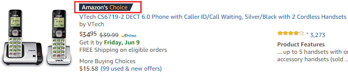亚马逊卖家必备：获取Amazon's Choice的方法