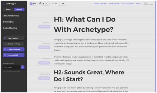 2017年春季推出的19款免费网页设计工具