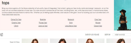 如果转化率太差，可能是因为没有优化好产品分类页