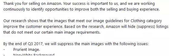 亚马逊将禁止这10类listing图片，卖家快自查！