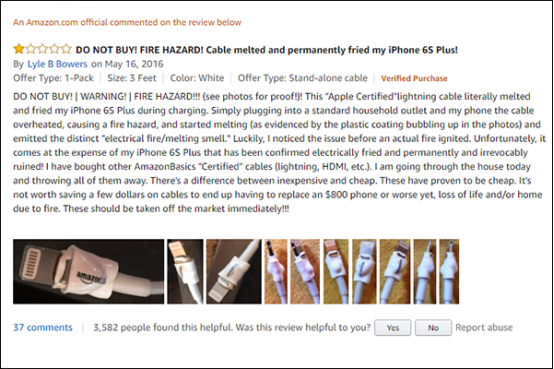 亚马逊自有品牌数据线“火了”，用户称便宜却用不起