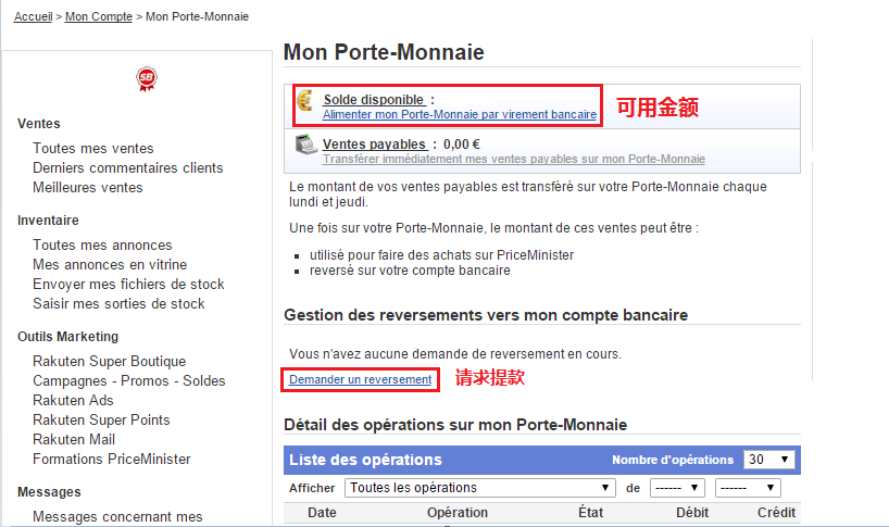 Priceminister平台佣金、费用及收款方式介绍