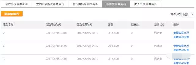 速卖通店铺优惠券怎么设置？速卖通店铺优惠券类型详解