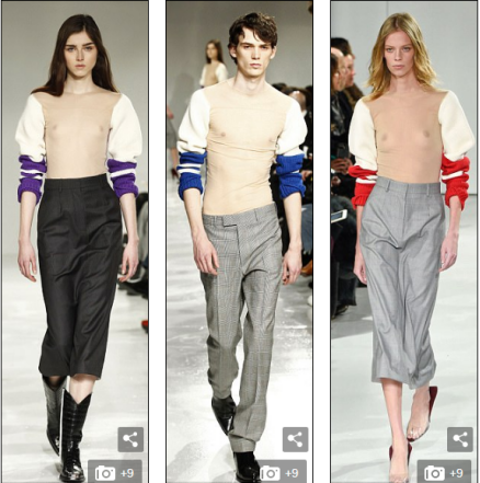 Calvin Klein推出透明款针织衫，售价2000美元被抢购一空